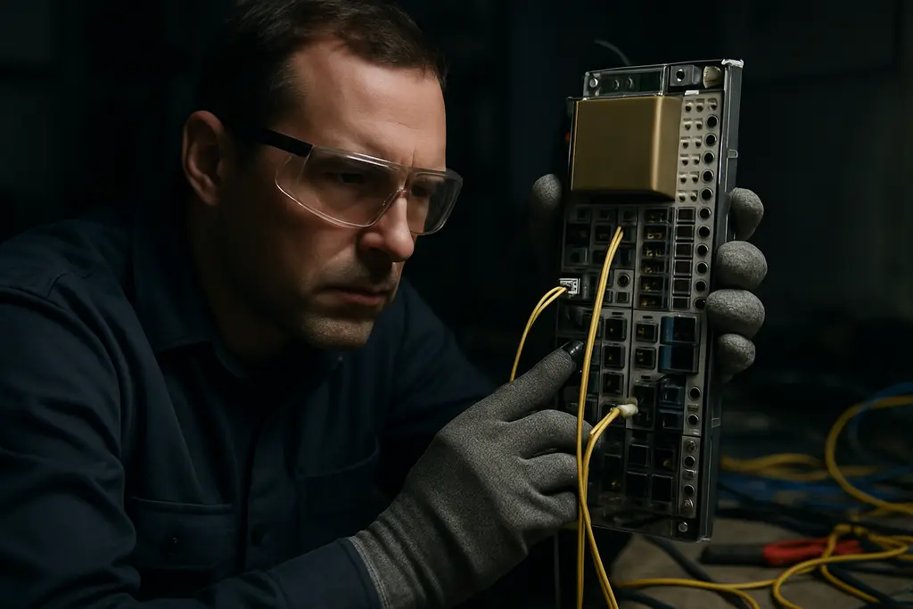 Control room screens and substation equipment representing foreign equipment ban risks
