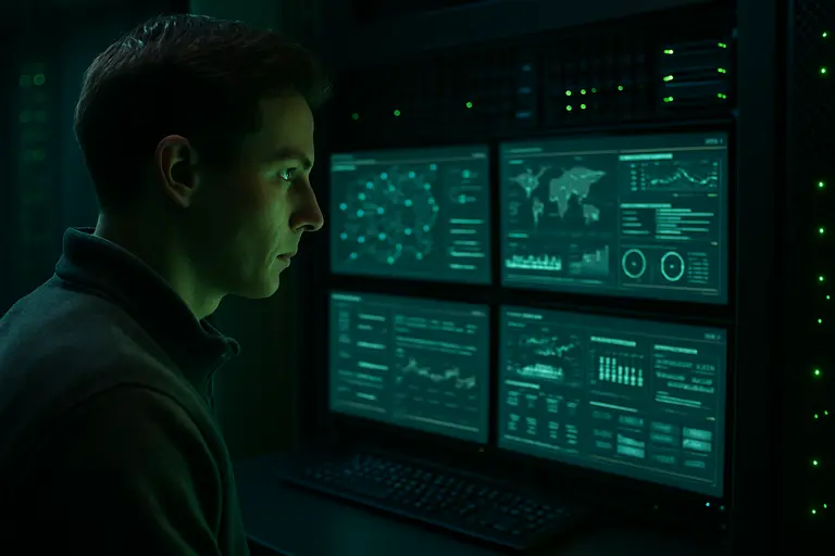 Operations team monitoring vulnerability ingestion queues and data quality alerts