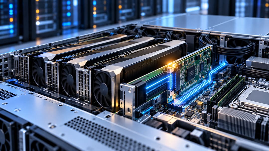 High-Tech Server GPU_Interior