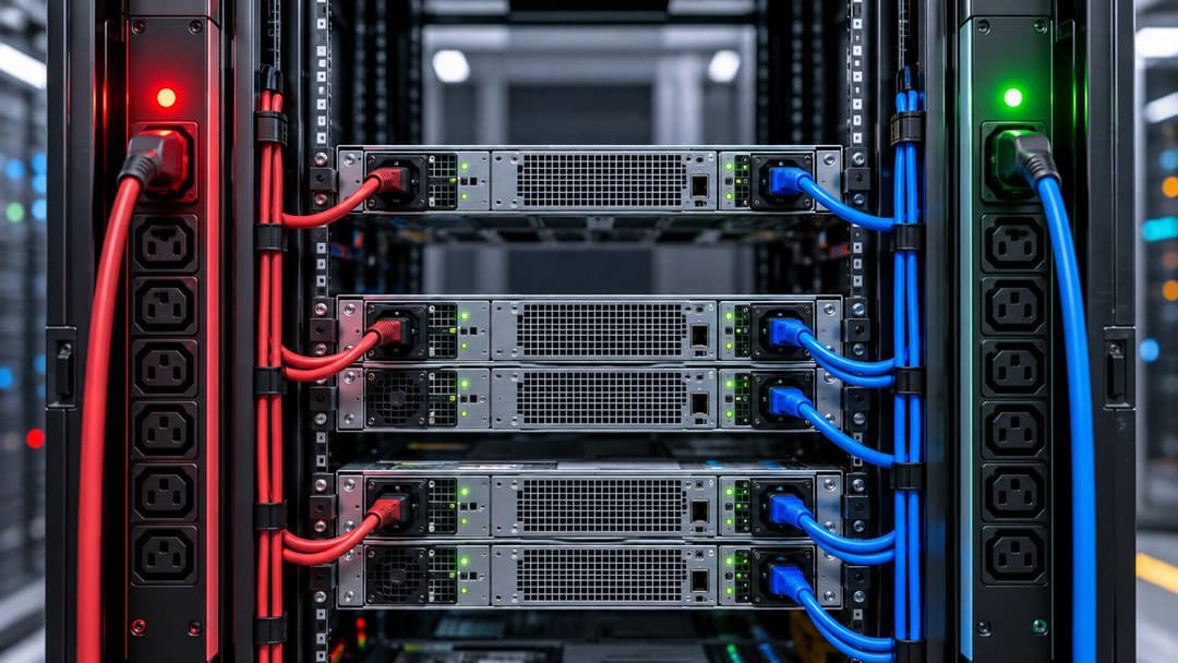 Red-Blue Redundant Server_Rack
