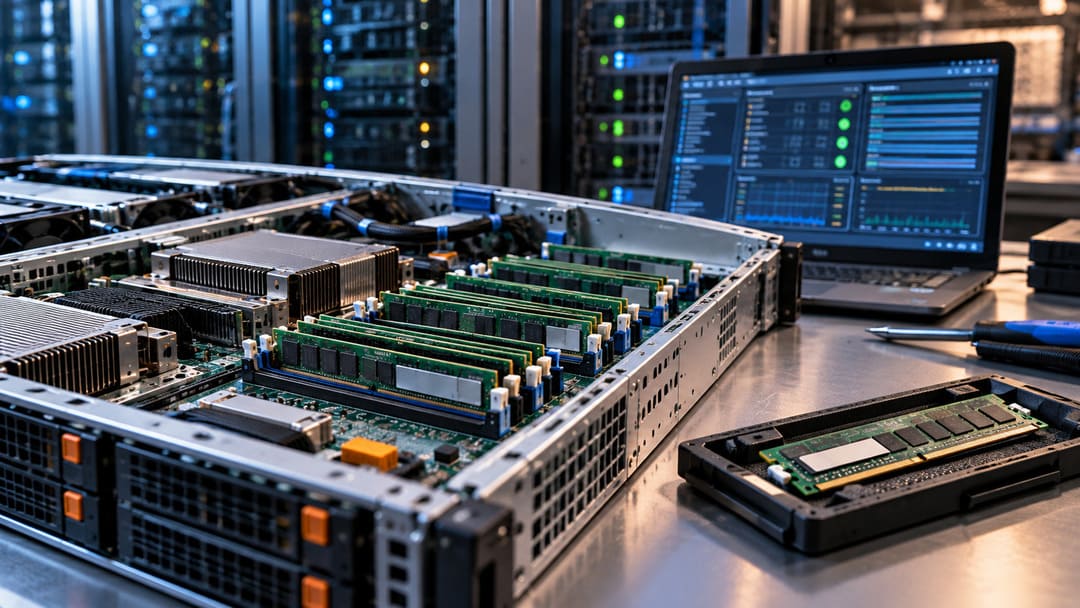 Server RAM Diagnostics Workspaces