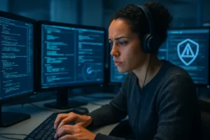 AI Agent Security dashboard monitoring public government web traffic