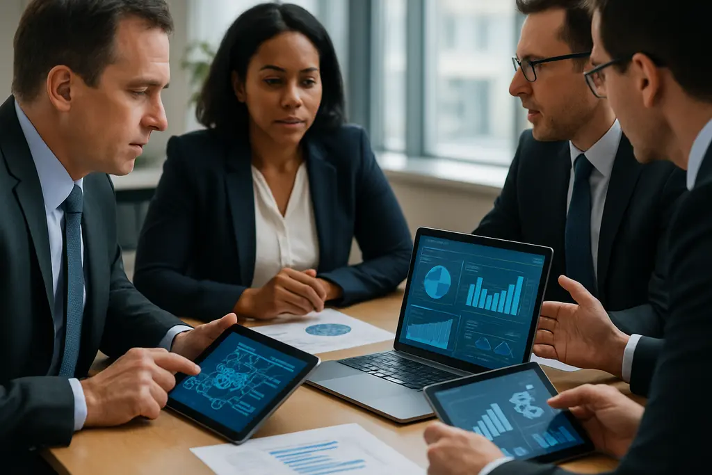Analyst reviewing IoT OT inventories on a secure operations dashboard